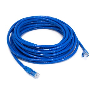 PC6-2025 PATCH CORD CAT6 25FT COLOR AZUL C/BOTA TERMOMOLDEADA, CATCOM